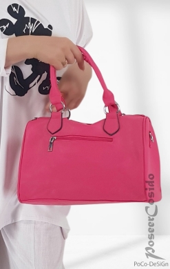 Tasche Handtasche Schultertasche pink