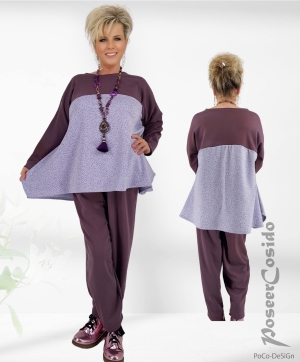 Athene Thermo Pullover mauve flieder
