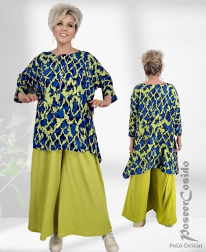 Tunika Bluse Shirt 90 royal lemon