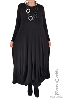 Nube Lias Kleid schwarz