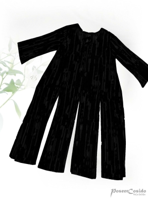 Sole Kleid berwurf schwarz