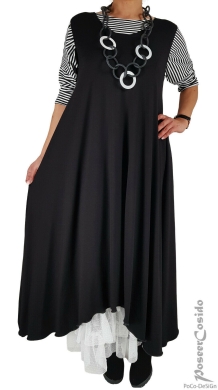 Dream Top Kleid schwarz ärmellos